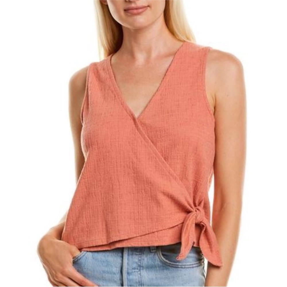 Madewell Tecture and Thread Wrap Tank
